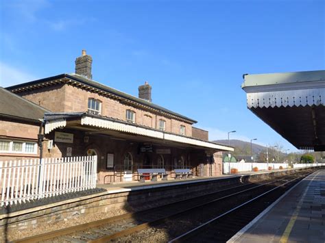 Abergavenny Railway Station Including Down Platform Building And