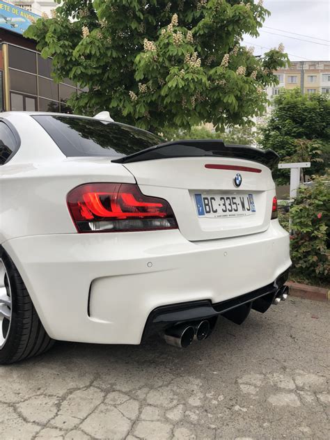 Задний бампер с диффузором и PSM спойлер — BMW 1 series Coupe (E82), 2 ...