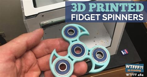 3D Printed Fidget Spinners