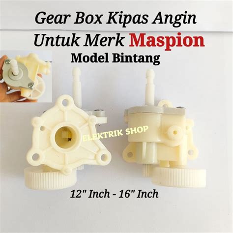 GEAR BOX KIPAS ANGIN MASPION 12 INCH 16 INCH MODEL BINTANG Lazada