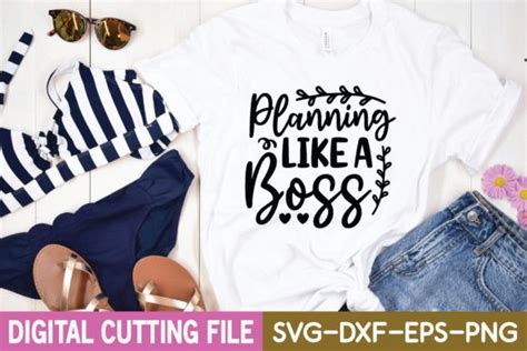 Planning Like A Boss SVG Graphic By BD Graphics Hub Creative Fabrica