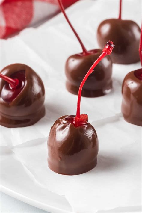 3 Ingredient Chocolate Covered Cherries 365 Days Of Baking