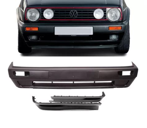 VW GOLF MK2 JETTA MK2 GTI 16V Big Front Bumper With GTI Lip Spoiler Set