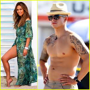 Jennifer Lopez Music Video Set With Shirtless Casper Smart Bikini