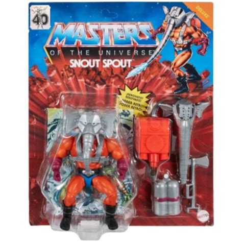 He Man Masters Of The Universe Anos Snout Spout Deluxe Mattel