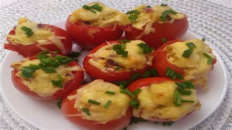 Tomates Recheados Low Carb Receita