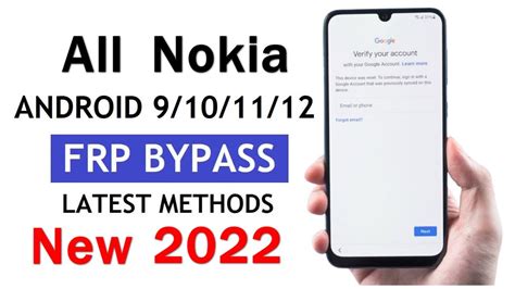 All Nokia Frp Bypass Android Google Unlock Without Pc Or