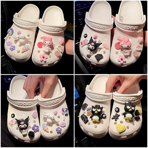 Sanrio Doll Set Jibbitz For Crocs Charm Shoes Accessories Lalagyan Ng Sapatos Slippers