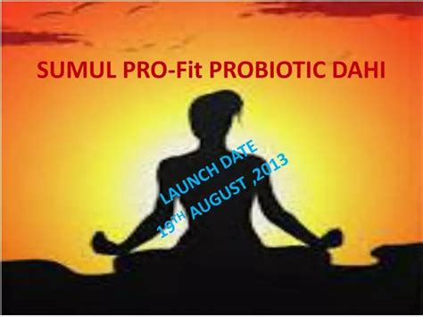 Ppt Sumul Pro Fit Probiotic Dahi Powerpoint Presentation Free