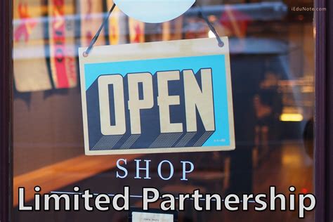 Limited Partnership Definition Advantages Disadvantages Of Limited