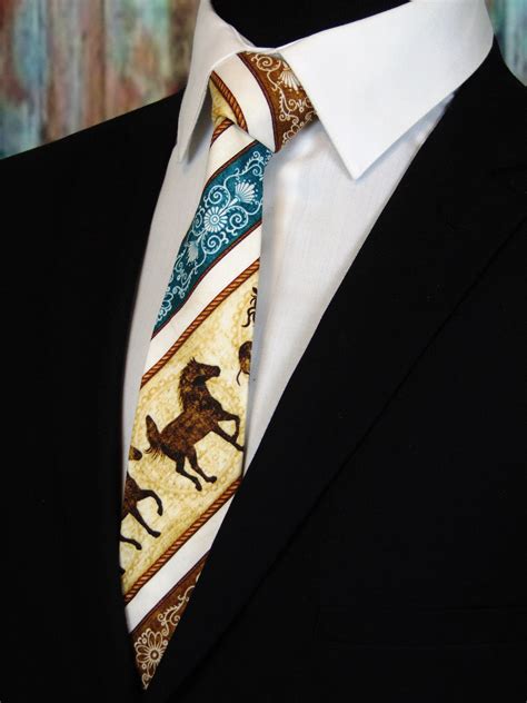 Horse Necktie Mens Ties With Horses