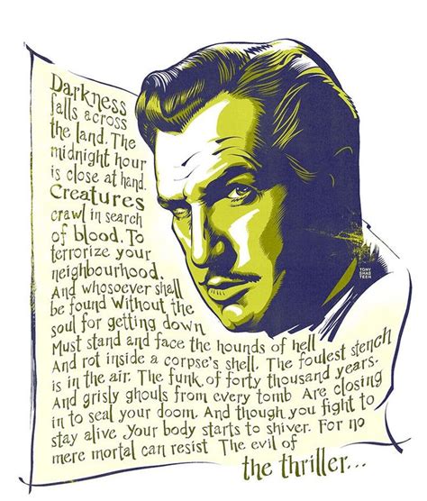 Vincent Price Thriller Poem Vincent Price Thriller Vincent