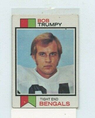 BOB TRUMPY 1973 TOPPS FOOTBALL CARD 7 CINCINNATI BENGALS EBay