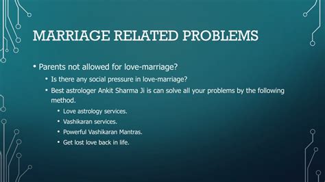 Ppt Love Marriage Problems Solution Powerpoint Presentation Free