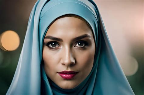 Premium Photo A Beautiful Asian Muslim Woman Wearing Hijab