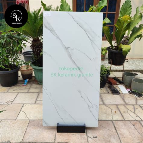 Jual Granit Lantai X Savona Gress White Statuario Glazed Polish