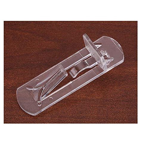 20 Pieces Plastic Locking Shelf Pins Cabinet Shelf Clips Locking Shelf