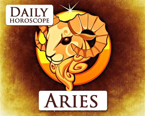 Daily Aries Horoscope Today