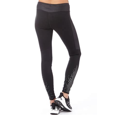 Buy New Balance Womens Tech Stretch Fleece Thermal Running Tights Black