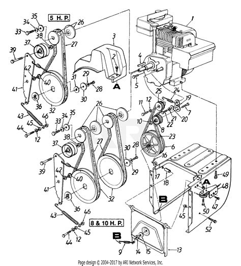 Mtd Snowblower Controls Diagram Mtd Snowblower Parts Diagram