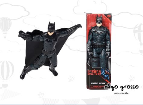 BATMAN WINGSUIT FIGURA DE 30CM ARTICULADA Art 6061621 Algo Grosso