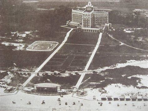 Cavalier Hotel, Virginia Beach, c.1930, showing horse show ring on left ...