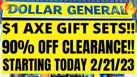 Axe Gift Sets Off Clearance Dollar General Off