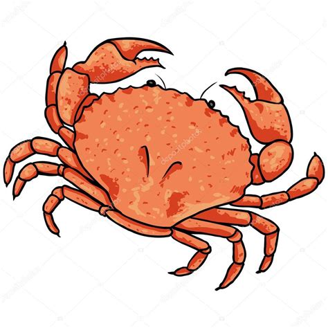 Cartoon Crab Stock Vector Nikiteev