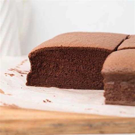 Cotton Soft Chocolate Sponge Cake Catherine Zhang