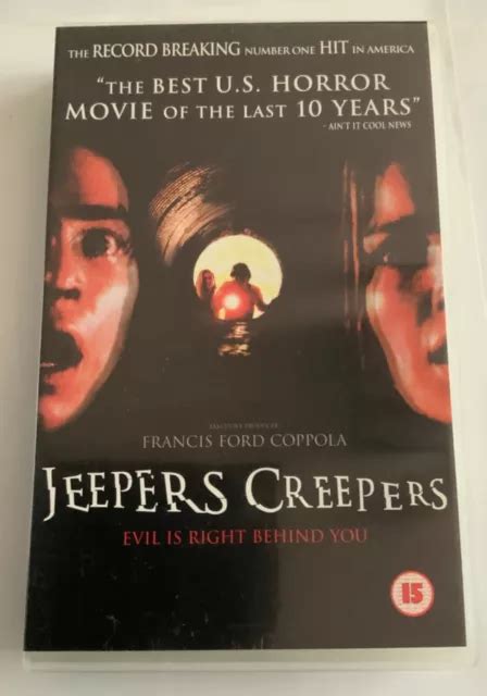 Jeepers Creepers Horror Movie Vhs Ex Rental Big Box Rare £599 Picclick Uk