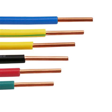 Single Copper Conductor Pvc Wire H V U Sq Mm Single Core Cable