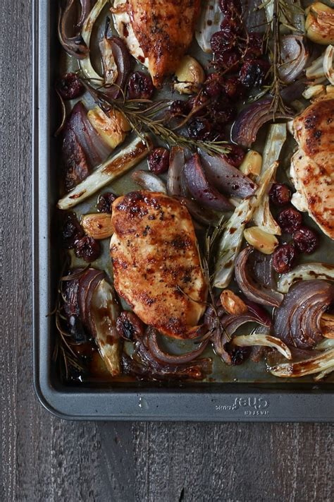 Chicken With Balsamic Glaze Easy Sheet Pan Recipe Abbey S Kitchen