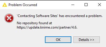 KNIME won't install any extensions - KNIME Analytics Platform - KNIME Community Forum