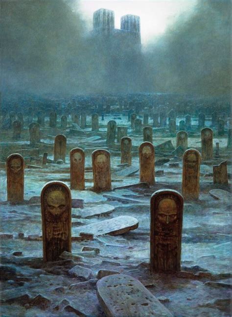 Zdzisław Beksiński najsłynniejsze obrazy Kulturalne Media