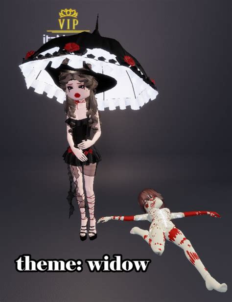 Widow Dress To Impress Duo Idea In Widow Dress To Impress Costumes