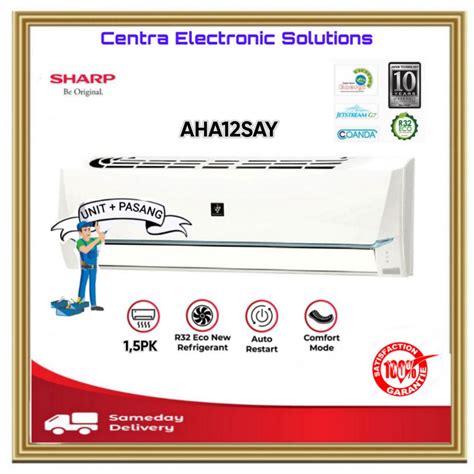 Jual Ac Sharp Ah A Say Pk Standart Jet Stream Series R Aha Say