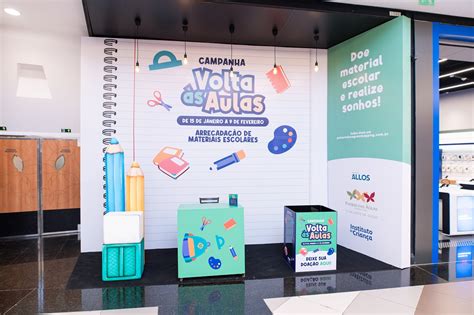 Shopping de Goiânia promove campanha de doações para volta às aulas