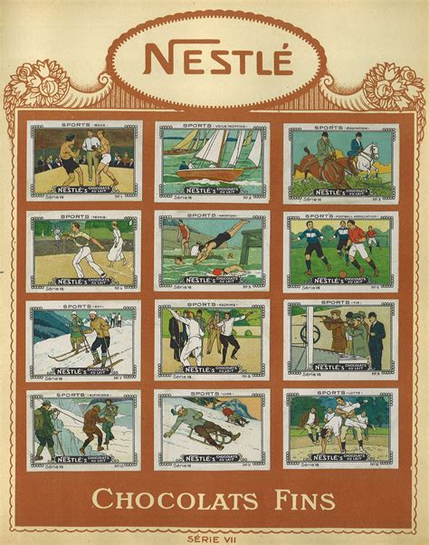 Chocolats PCKN Album Timbres Nestlé Serie VII Album Timbre Flickr