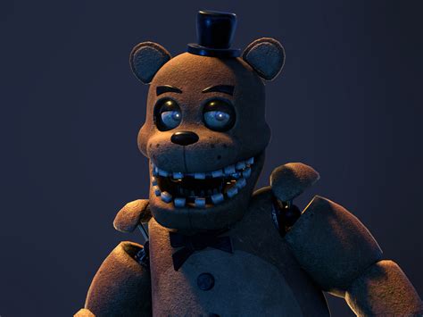 Artstation Unwithered Freddy Fazbear Redesign