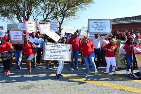 Eskom Workers Determined To Continue Protest Action