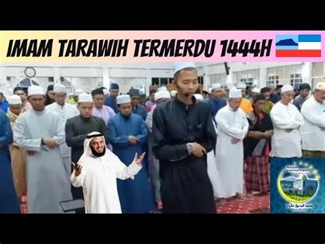 Baru Imam Solat Tarawih Termerdu H M Youtube