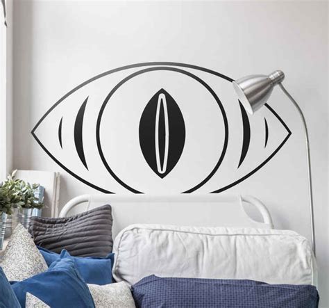 Sticker Mural Cin Ma Oeil De Sauron Tenstickers