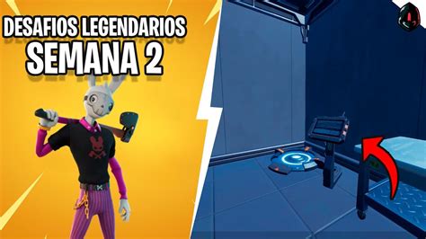 Como Completar Todos Los Desafios Legendarios De La Semana 2 Fortnite Temporada 7 Youtube