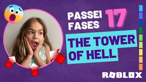 Roblox The Tower Of Hell Passei Fases Laurinha Mira Youtube