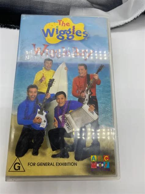 The Wiggles Wiggle Bay Vhs Abc Video Original Cast Members