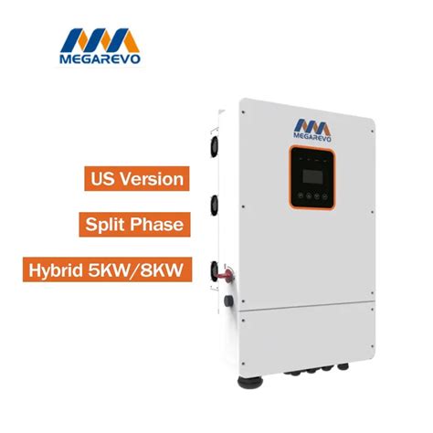 MEGAREVO Split Phase Us Residential 5kw 6kw 8kw 10kw Hybrid Solar