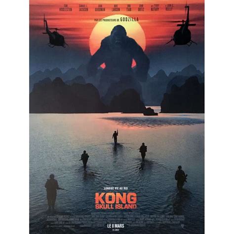 KONG SKULL ISLAND Movie Poster 15x21 in.