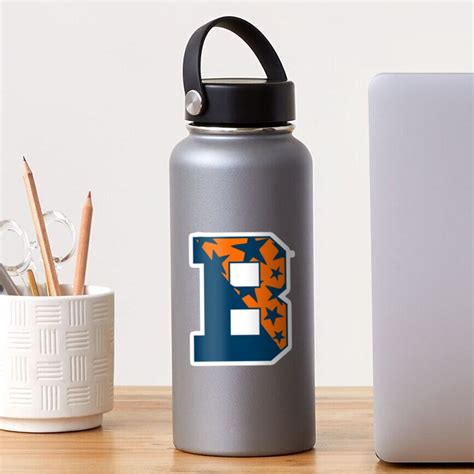 Bucknell Stars Logo Sticker For Sale By Sflissler Redbubble