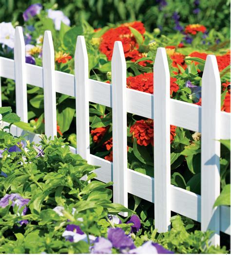 White Wooden Garden Picket Fence 36 in x 18 in RC74W | Greenes Fence – Greenes Fence Company