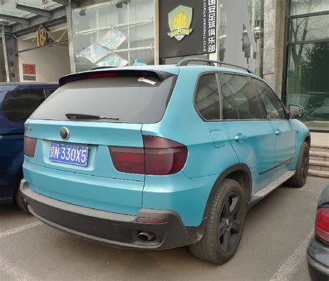 Bmw X5 Is Matte Blue In China